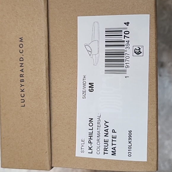 Lucky Brand Sandal, Peace Sign casual slide. Brand new. - Picture 11 of 11